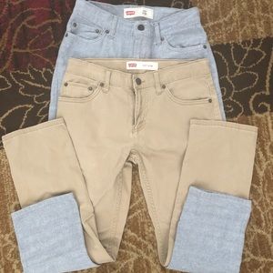 Pair of Levis 511 slim, teen boys, Sz 27 14R, EUC